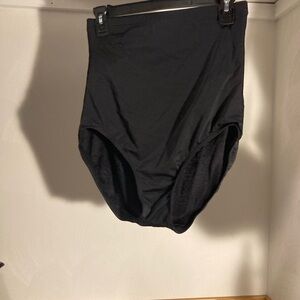 Elegant Black Swim Sarong